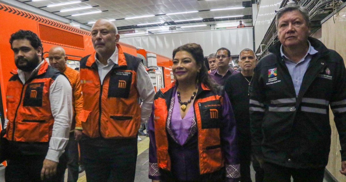 Clara Brugada anuncia pronta renovación de la Línea 3 del Metro tras más de 50 años de servicio linea 3