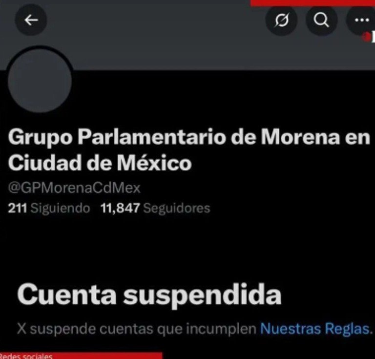 bots causaron que cuenta de la bancada de morena en x fuera suspendida vocero f25f9fc5 3fb7 4e43 8fea 973515797fc1 medialjnimgndimage=fullsize~3