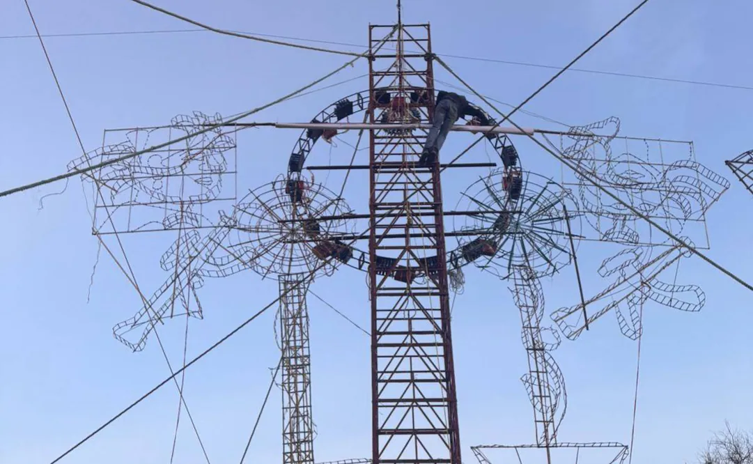 Decomisan castillos de pirotecnia que promovían a líderes criminales en Tanhuato, Michoacán decomisan castillo