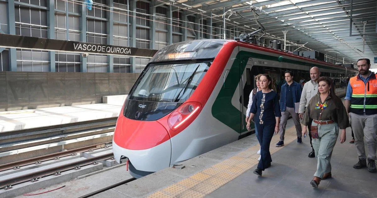 Afinan últimos detalles en Observatorio para apertura total del tren El Insurgente sheinbaum realiza recorrido de prueba en tramo santa fe a observatorio del el insurgente c771864e 3348 47a7 aede 30c033e91059 medialjnredespreviewcrop