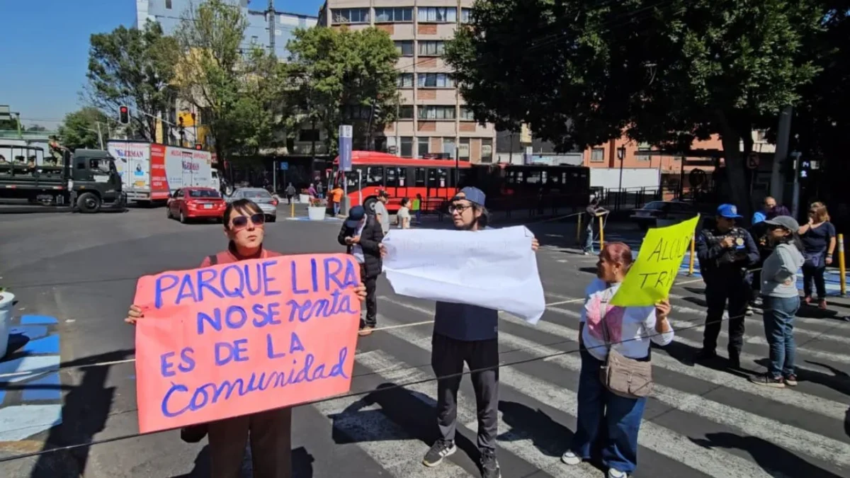 Detienen a vecinos tras protesta por abandono del Parque Lira en Miguel Hidalgo parque lira manifestacion 9 febrero 2026 1200x675