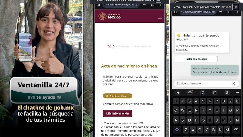 Gobierno lanza chatbot 24/7 para facilitar trámites sin filas ni traslados chatbot