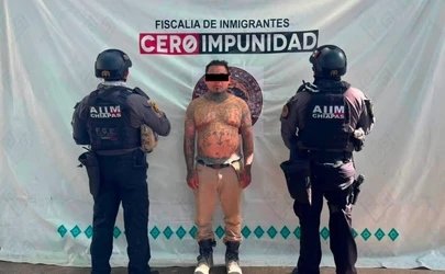 Detienen en Chiapas a presuntos líderes de pandillas salvadoreñas capturan en chiapas a dos lidere