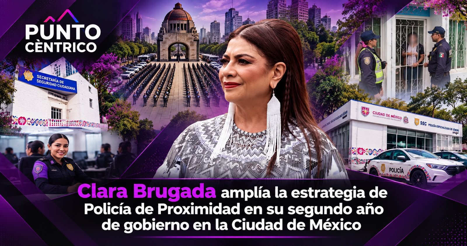 1,022 cuadrantes y 8,176 policías: Clara Brugada amplía la estrategia de Policía de Proximidad en su segundo año de gobierno en la Ciudad de México img 20261003 wa0021